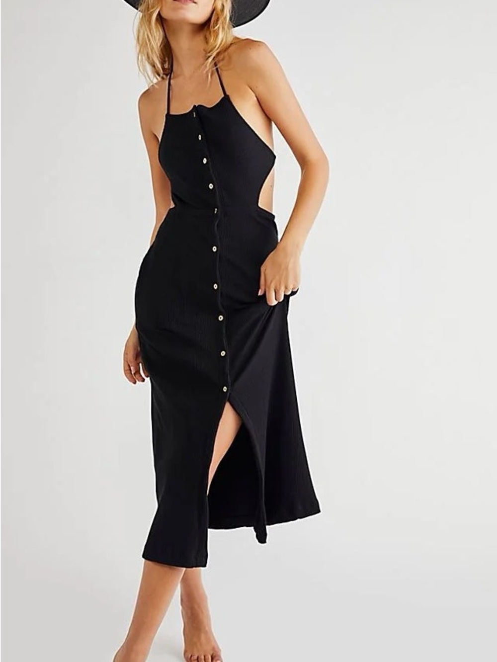 Free People Margaret Midi Dress (NEW) - Picture 1 of 2